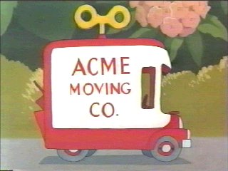 toy wind-up moving co. van